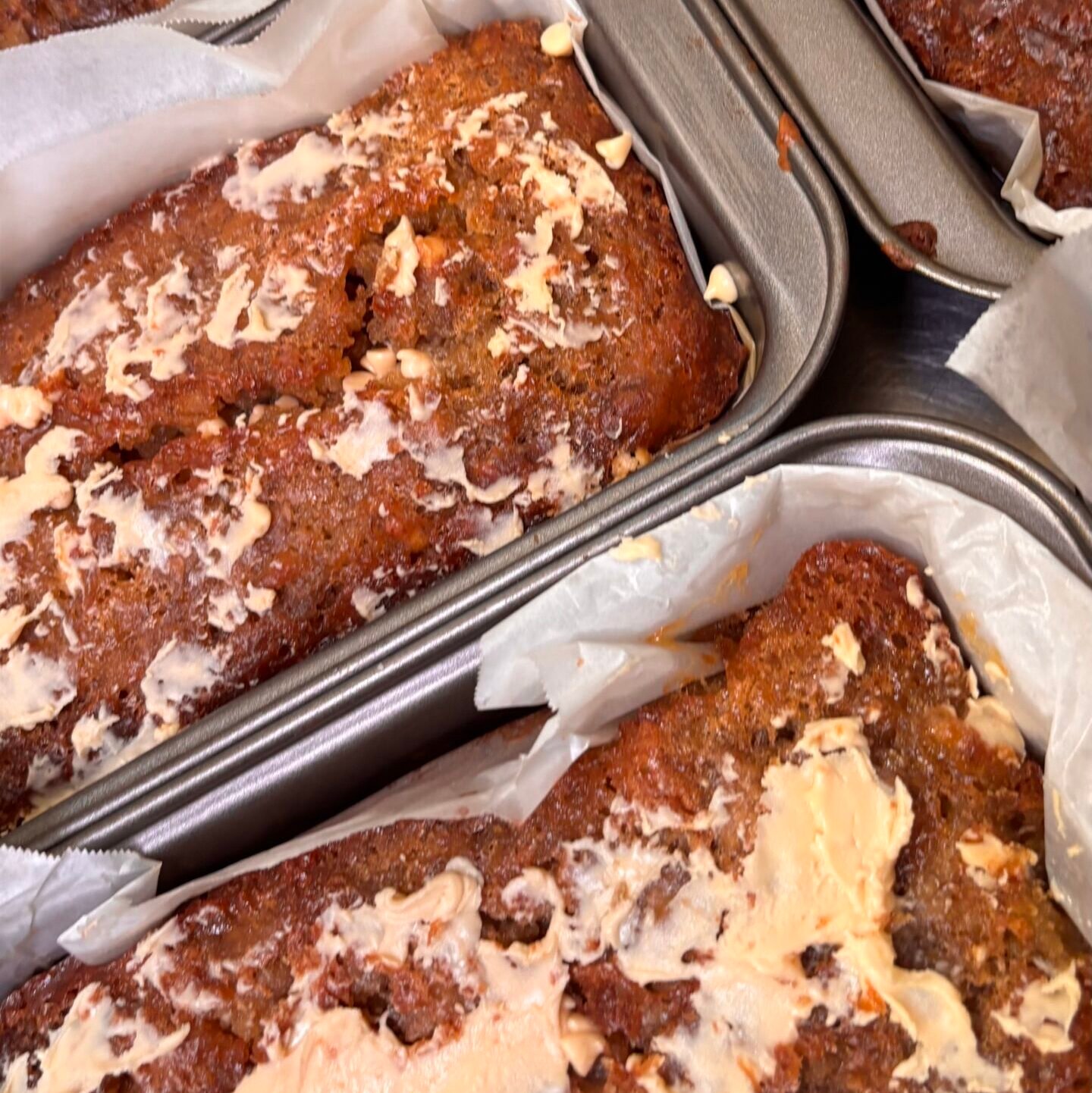 White Chocolate Almond Banana Bread (Loaf)